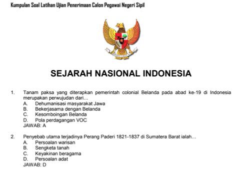 Integritas nasional sebagai upaya atas proses pembauran harus dapat jaminan terwujudnya. Soal Sejarah Smp Dan Kunci Jawaban - Dunia Sekolah ID