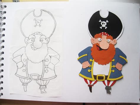 Heather Burns Illustration Childrens Book Pirate Character