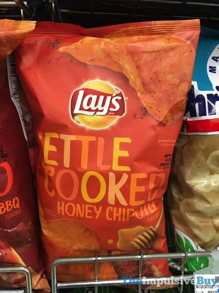 Spotted On Shelves Lays Kettle Cooked Honey Chipotle Potato Chips