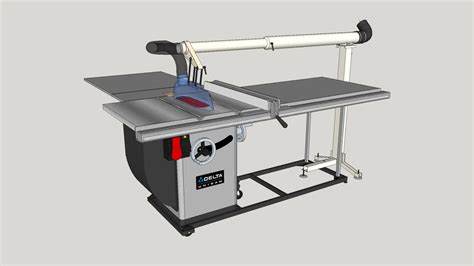 5 hp unisawæ with 52 in. Delta Cabinet Saw Dust Collection | Review Home Decor