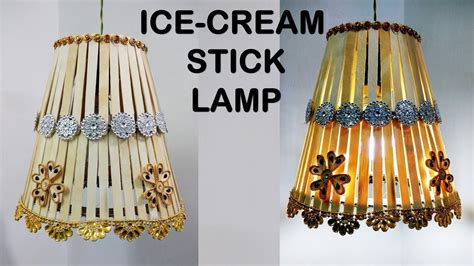 Collection by chetna satra • last updated 12 weeks ago. DIY Lamp With Icecream Stick, craft ideas, at home