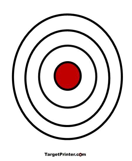 Full size printable shooting targets pdf. Pin on Targets (printable)