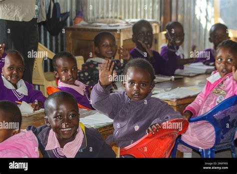 Rural School In Kenya Stock Photo Alamy