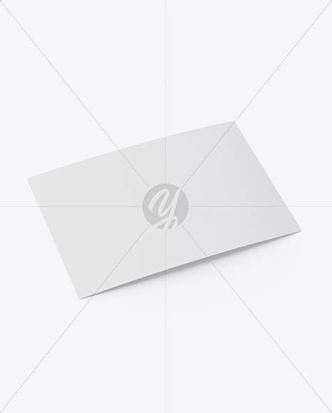 Download Paper A5 Postcard Mockup in Stationery Mockups on Yellow ...