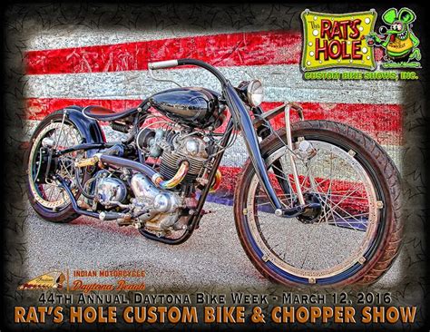Bike Week Indian Motorcycle Custom Bikes Daytona Chopper Rats