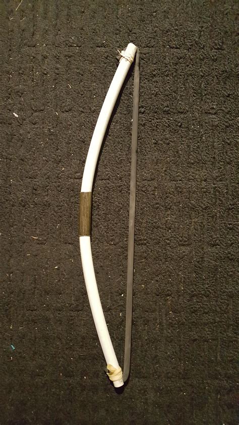 Exercise And Form Correcting Bow I Made From Pvc And Elastic It Has A