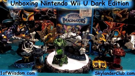 Unboxing Skylanders Imaginators Dark Edition Starter Pack Nintendo Wii