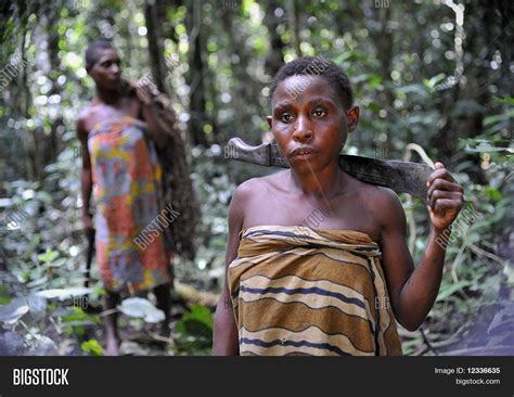 Women Tribe Pygmies Image And Photo Free Trial Bigstock
