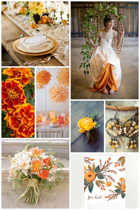 Marigold Wedding Rustic Weddings