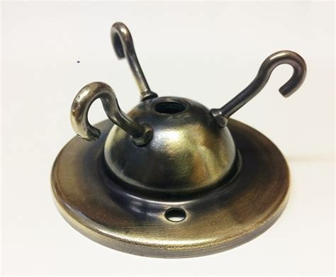 The correct lighting has the power to drastically change the appearance of an indoor space. Triple hook ceiling plate for light suspension fitting