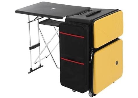 Office Everywhere Suitcase With Desk And Chair Nomad Suitcase