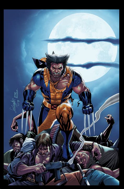 Savage Wolverine 40 Exclusive Cover For Spain By David