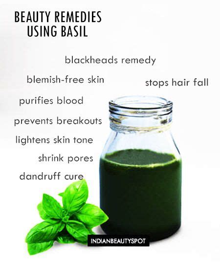 Benefits Uses And Remedies Using Basil For Skin And Hair The Indian