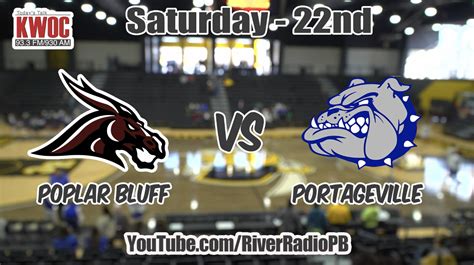 Video Poplar Bluff Mules Basketball Against The Portageville Bulldogs