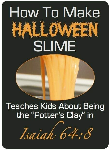 Halloween Sunday School Activity Slime And Isaiah 648
