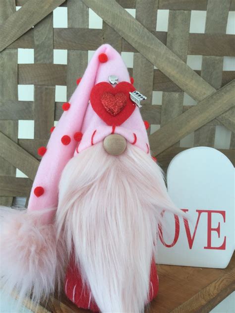 Valentine Gnome Sweetheart Gnome Love Gnome Gnome Etsy Valentine