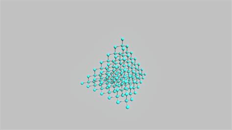 Diamond Molecular Structure Download Free 3d Model By Armaan