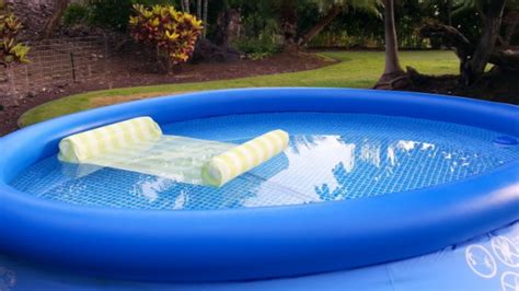 Intex 10ft X 30in Easy Set Pool Review Youtube