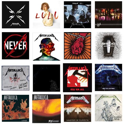 Metallica Albums Ranked By Sales Hamlin Zayden