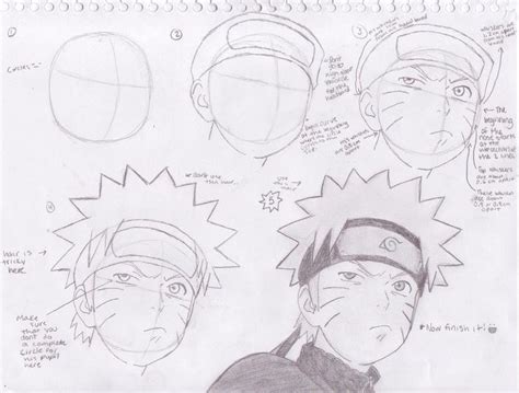 How To Draw Naruto By Animefreak31 On Deviantart Tutoriais De Desenho