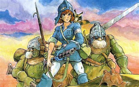 Anime Nausicaä Of The Valley Of The Wind Hd Wallpaper