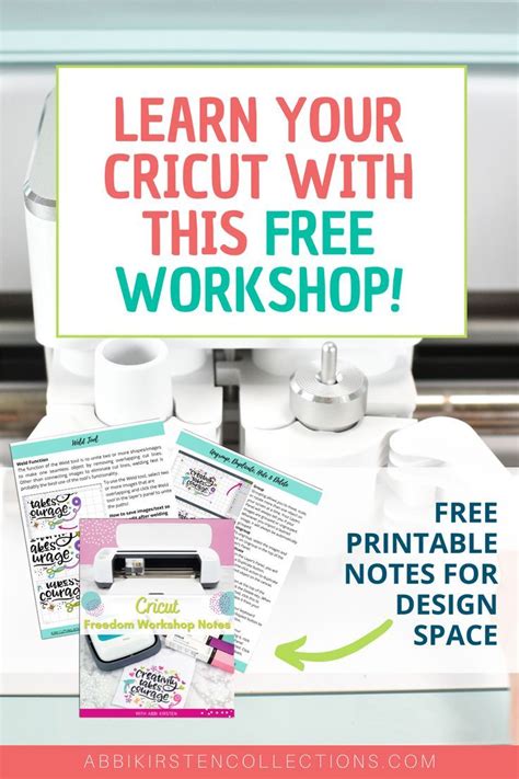 Cricut Tutorials For Beginners Learn Your Cricut Machine With This Free