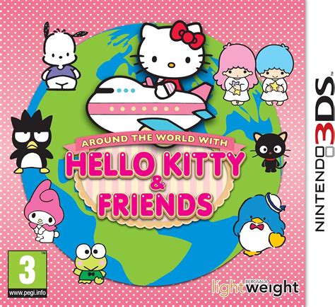 Around The World With Hello Kitty And Friends Nintendo 3ds Amazon