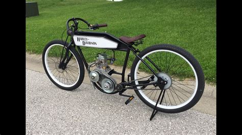 $2295.0 board track racer replica kit antique motorized cafe bike tracker indian. Harley Davidson Board Track Racer 1920 Tribute / Replica ...