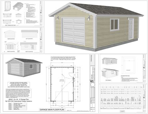 Yia Garage Plans With Workshop