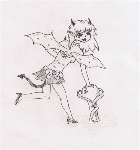 Succubus Drawing By Berryattack On Deviantart