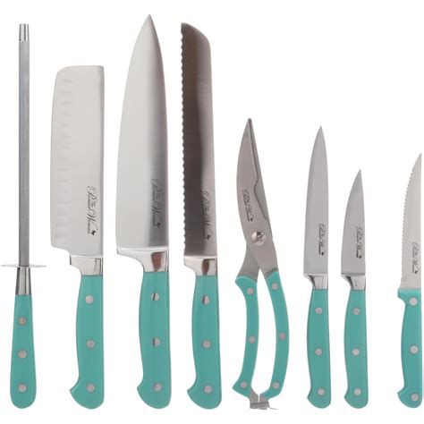 Here are some of your options 14-Piece Turquoise Kitchen Knife Cutlery Set The Pioneer ...