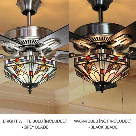 We have the best mission & craftsman style ceiling fans with a variety of styles including contemporary, modern, dark wood, white finishes and more at modernfanoutlet.com. 52" Londono Bungalow Mission Glass 5 Blade Ceiling Fan ...