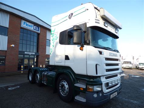 Scania R470 Topline 6x2 Tractor Unit 2006 Ld56 Wat Fleetex