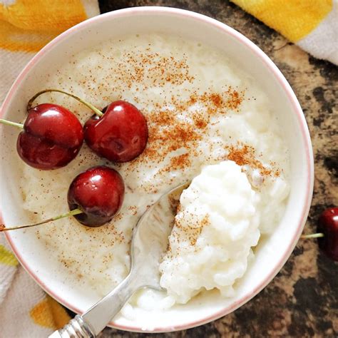 Creamy Rice Pudding My Gorgeous Recipes