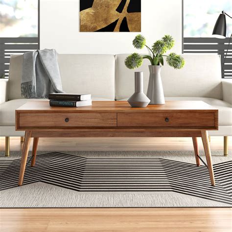 Mid Century Modern Style Coffee Tables Youll Love Home