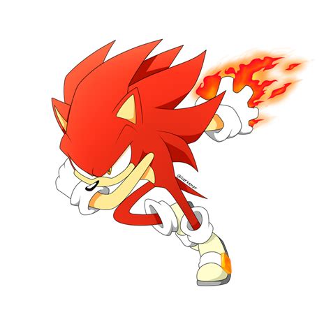 Fire Sonic Smbz By Sarkenthehedgehog On Deviantart