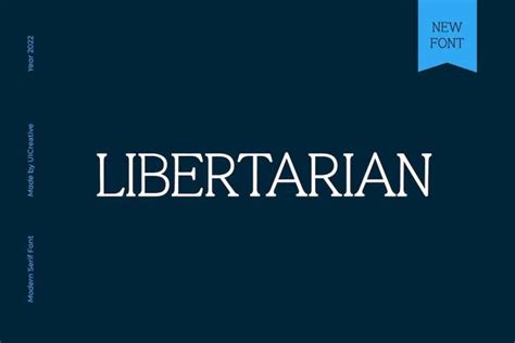 Libertarian Font Dfonts