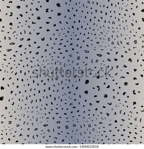 Snow Leopard Skin Pattern Vector Seamless Stock Vector Royalty Free