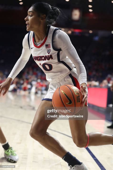 Arizona Wildcats Guard Lemyah Hylton During The First Half Of A News