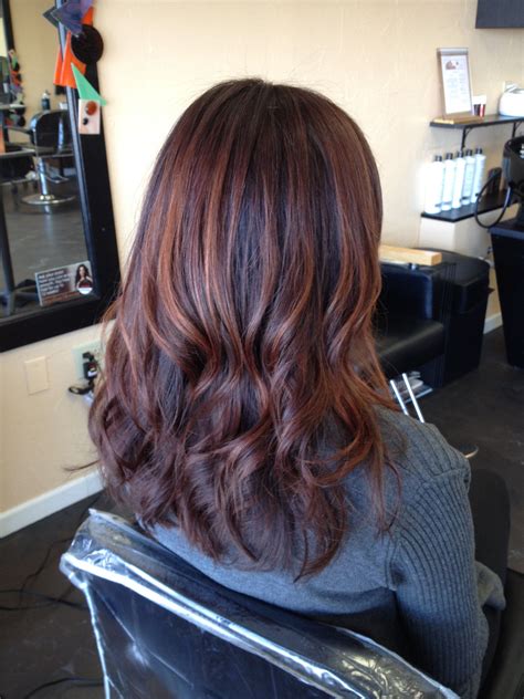 If you're itching to switch up your hair color and want a style with staying power, go with a classic blonde. My deep copper reds!! | Hair color, Long hair styles, Hair ...