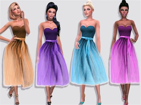 The Sims Resource The Tutu Dress By Simalicious • Sims 4 Downloads