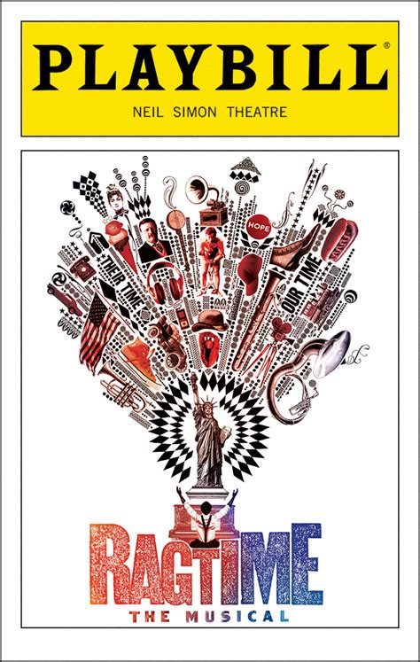 Ragtime Broadway Neil Simon Theatre 2009 Playbill
