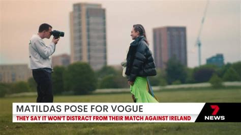 Matildas Pose For Vogue News