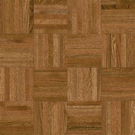 Bruce Natural Oak Parquet Gunstock 516 In Thick X 12 In Wide X 12 In