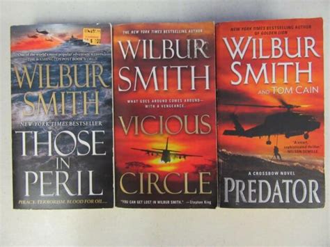 COMPLETE SET (3) WILBUR SMITH Thriller Books Novels HECTOR CROSS SERIES