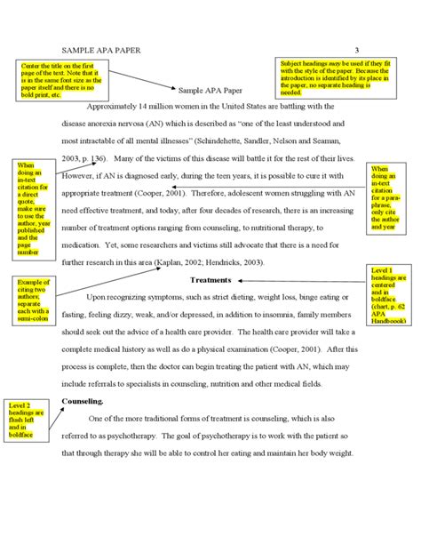 Sample apa paper for students learning apa style. Sample APA Paper Format Free Download