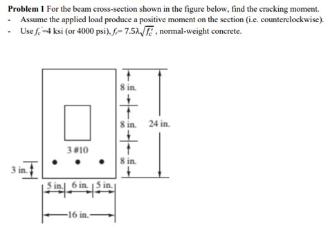Solved Problem 1 For The Beam Cross Section Shown In Th