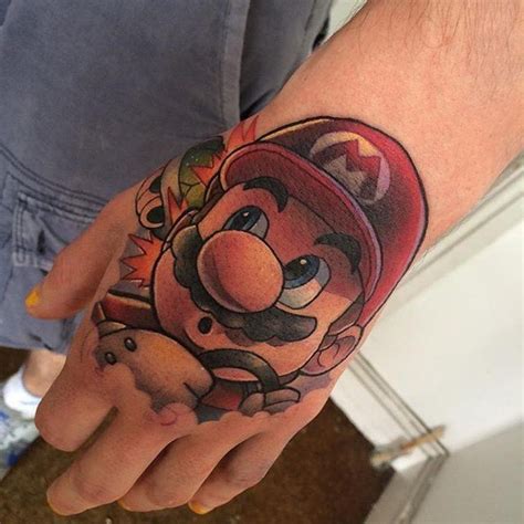 70 Tatuagens Do Super Mario Bros Criativas Nintendo Tattoo Gaming