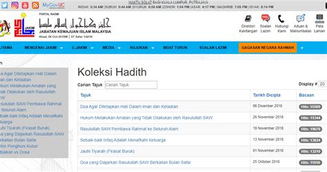 aku punya blog,bukan kau punya blog. Usaid Subki: Laman Sesawang & Aplikasi Carian Hadis