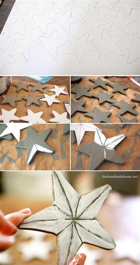 How To Make A Star Ornament Diy Star Decor